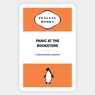 Panic at the Bookstore Sticker